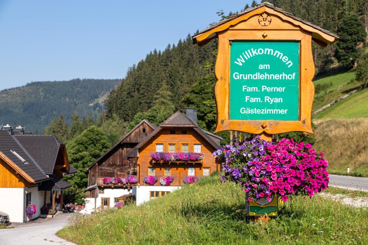 Bio-Bauernhof Grundlehnerhof Guest House Ramsau am Dachstein Exterior photo